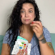 In this custom video, a woman eats sugar-free Gummy Bears along with a laxative for explosive results. She uses a microphone to record her belly noises. See movies 14365, 14366, and 16443 for more. 720P HD. 626MB, MP4 file. Over 38 minutes.